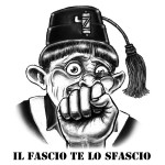 il fascio te lo sfascio #2 – graficanera – NO COPYRIGHT